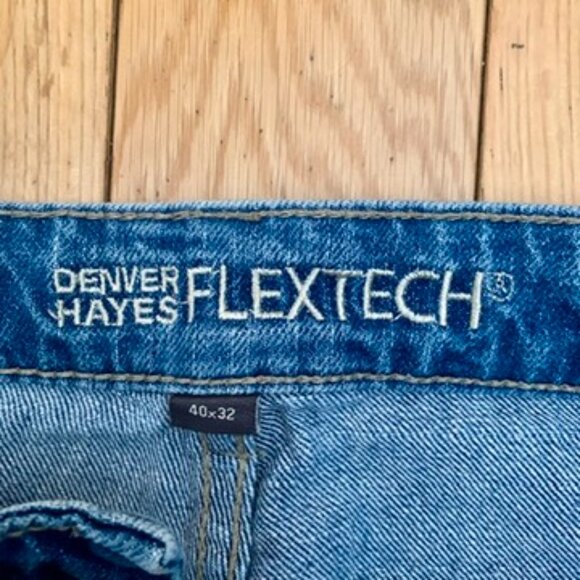 Denver Hayes Flextech 40x32 Men’s Denim Jeans Pants - Picture 2 of 8